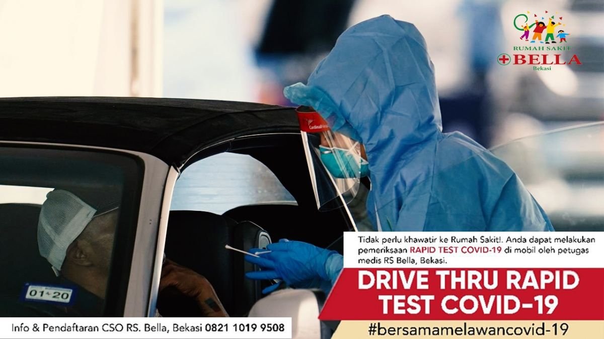 RS Bella Bekasi Sediakan Tes COVID-19 Dengan Sistem Drive Thru